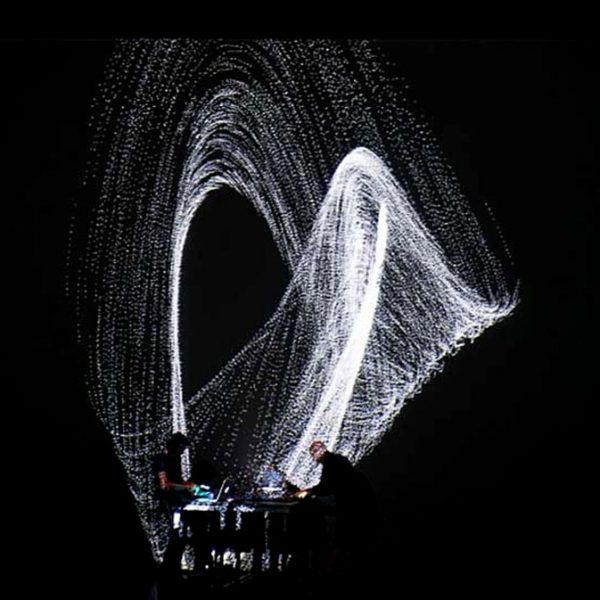 TEMPEST. Antoine Schmitt et Franck Vigroux. DLD Tel Aviv avec l'Institut Français et la Galerie Charlot.